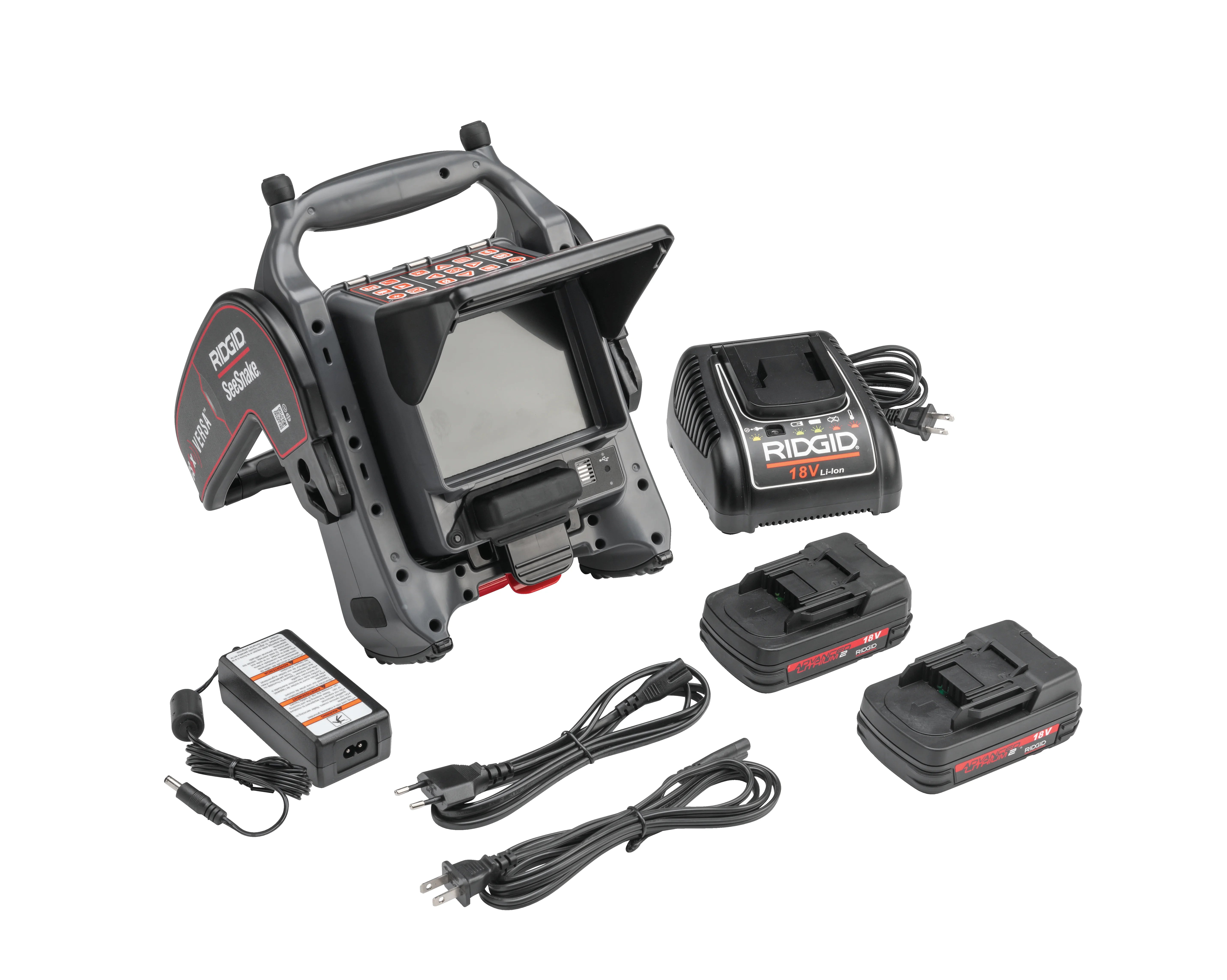 RIDGID 64968 - Sistema CS6x VERSA Con 2 Baterías Y Cargador