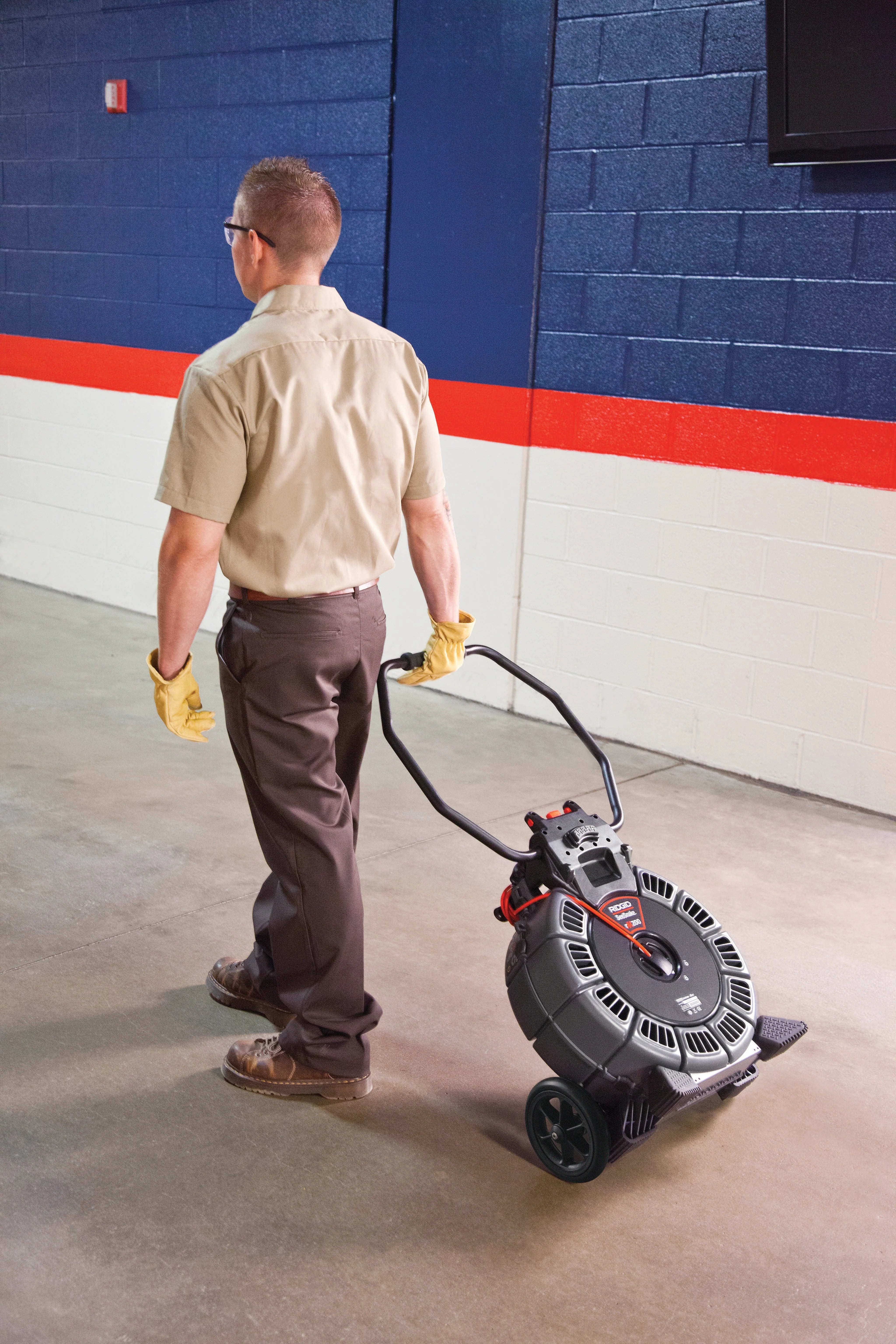 RIDGID 63658 - Carrete SeeSnake® RM200A (200') Con Cámara Autonivelante TruSense®