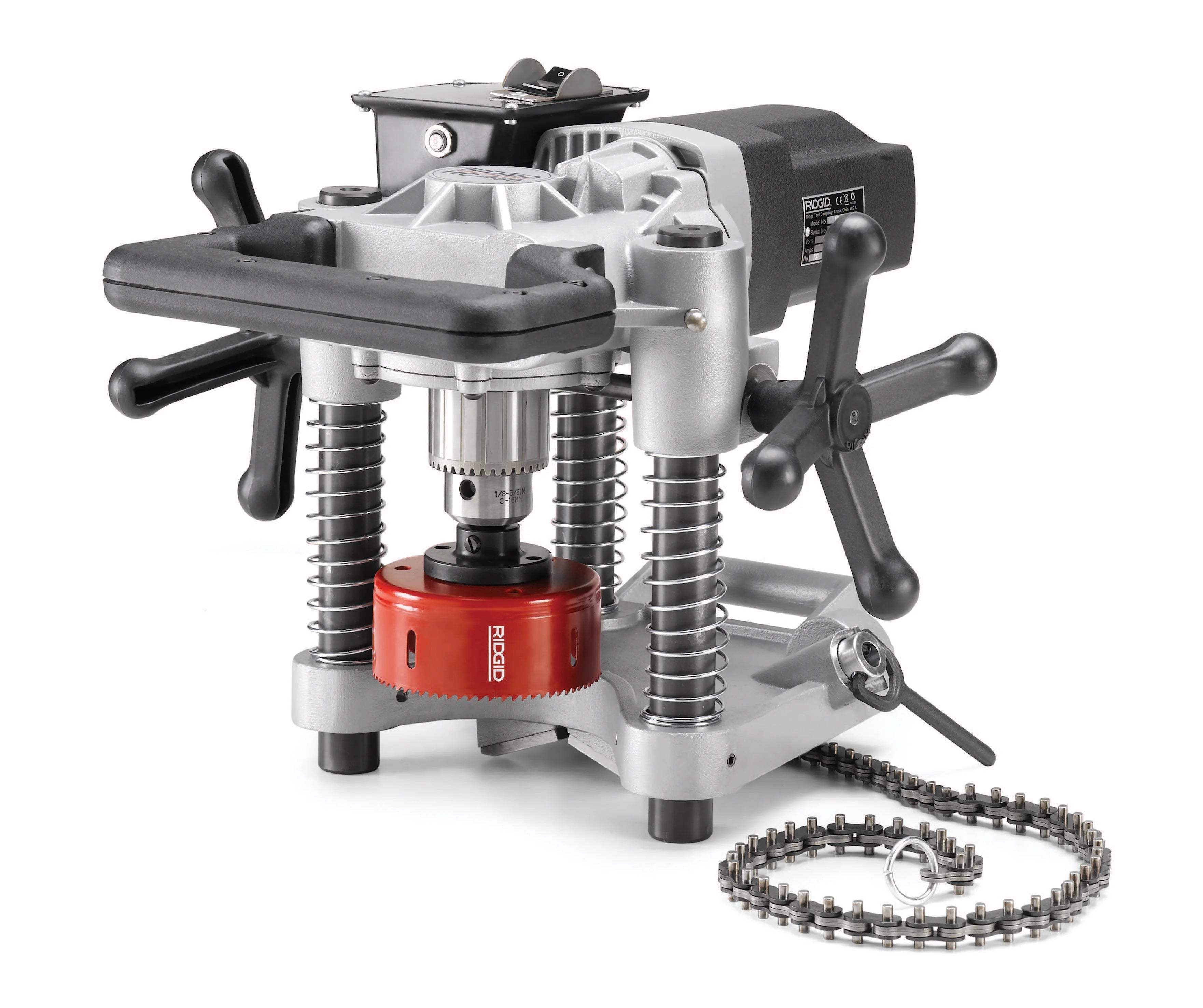 RIDGID 57602 - Herramienta perforadora de 4 3/4 pulg. de Japón 100 V