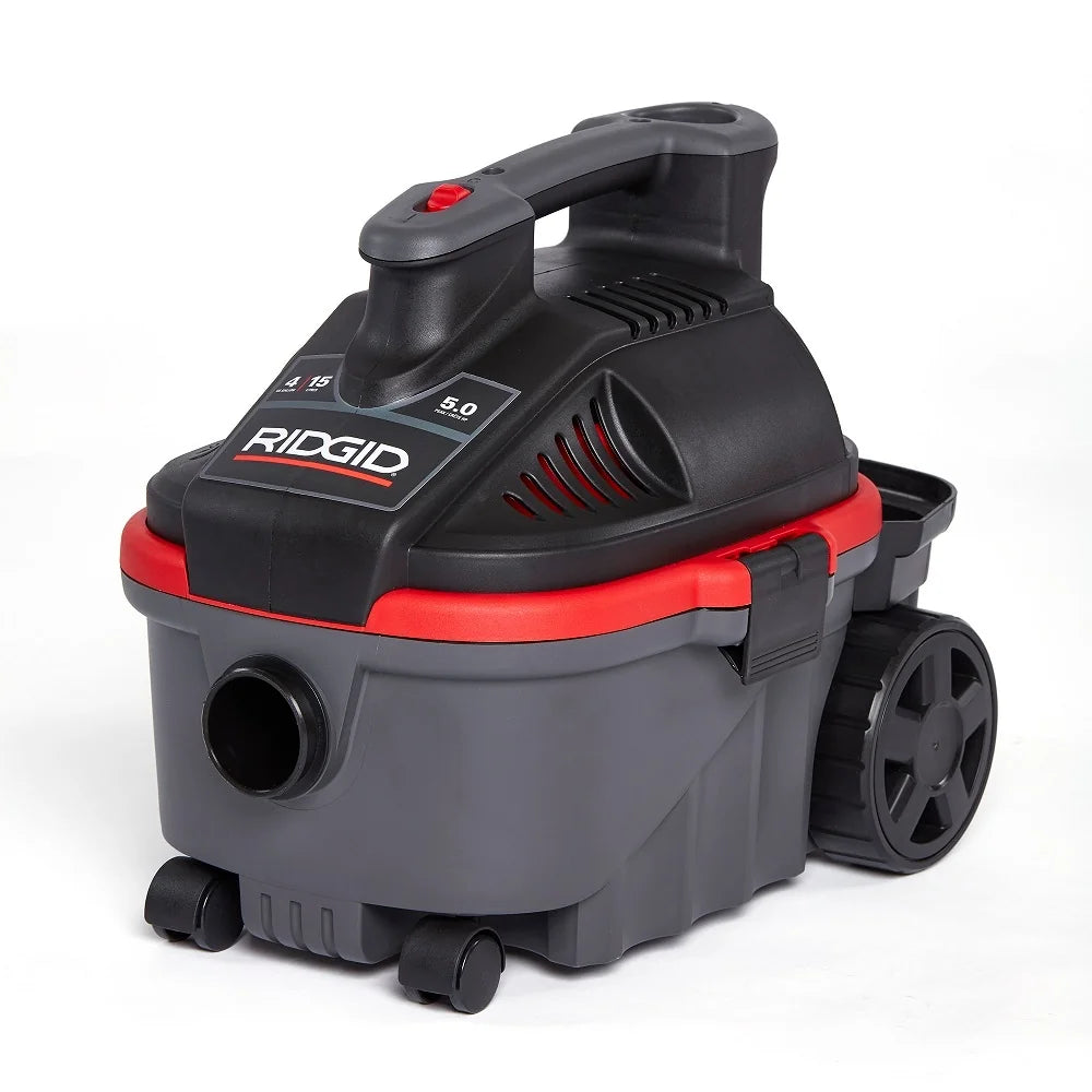 RIDGID 63678 - Aspiradora Portátil para sólidos y líquidos de 4 galones - Vista 3