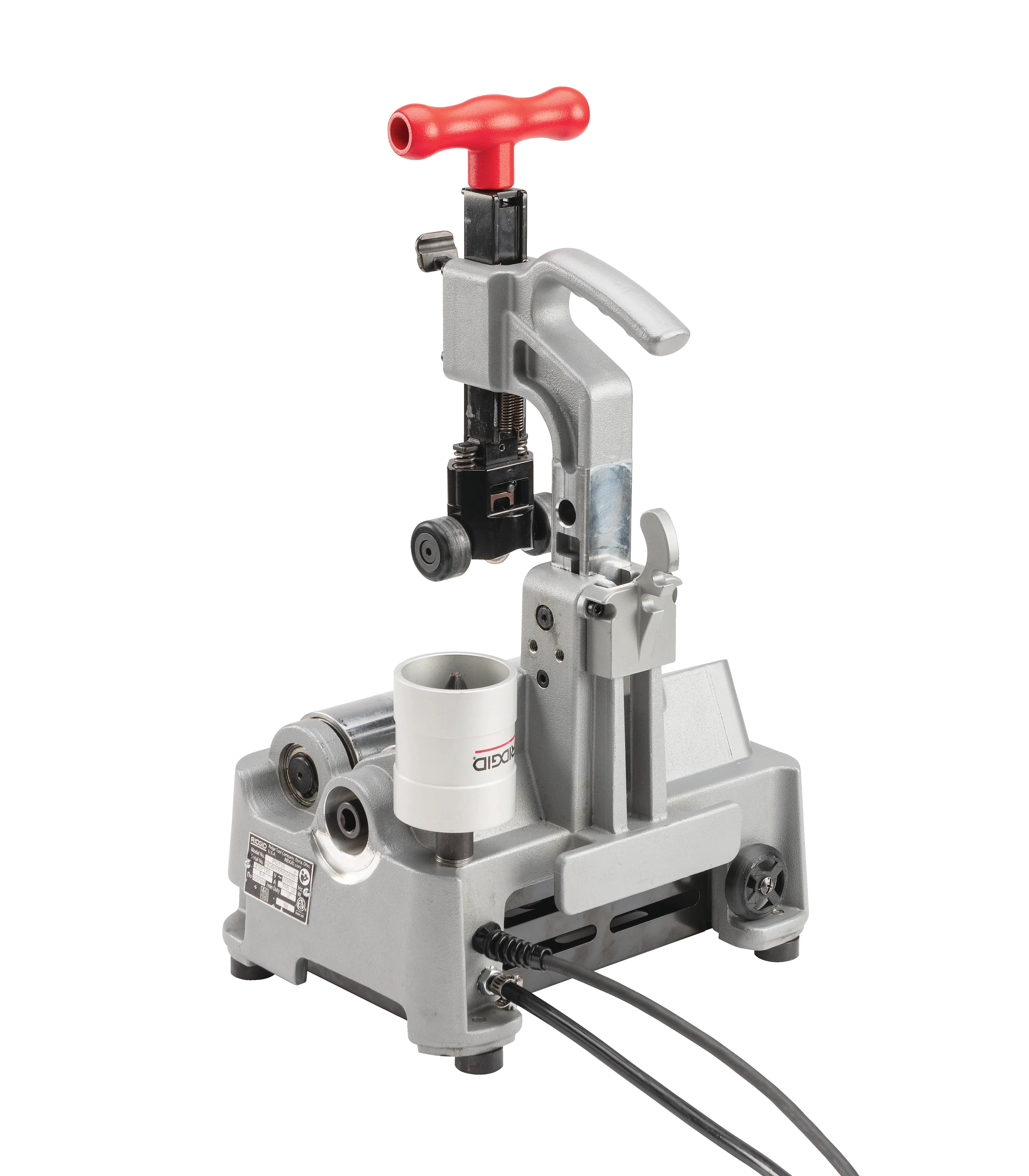 RIDGID 70418 - Cortadora Eléctrica De Tubos Para Acero Inoxidable Con Escariador 137S