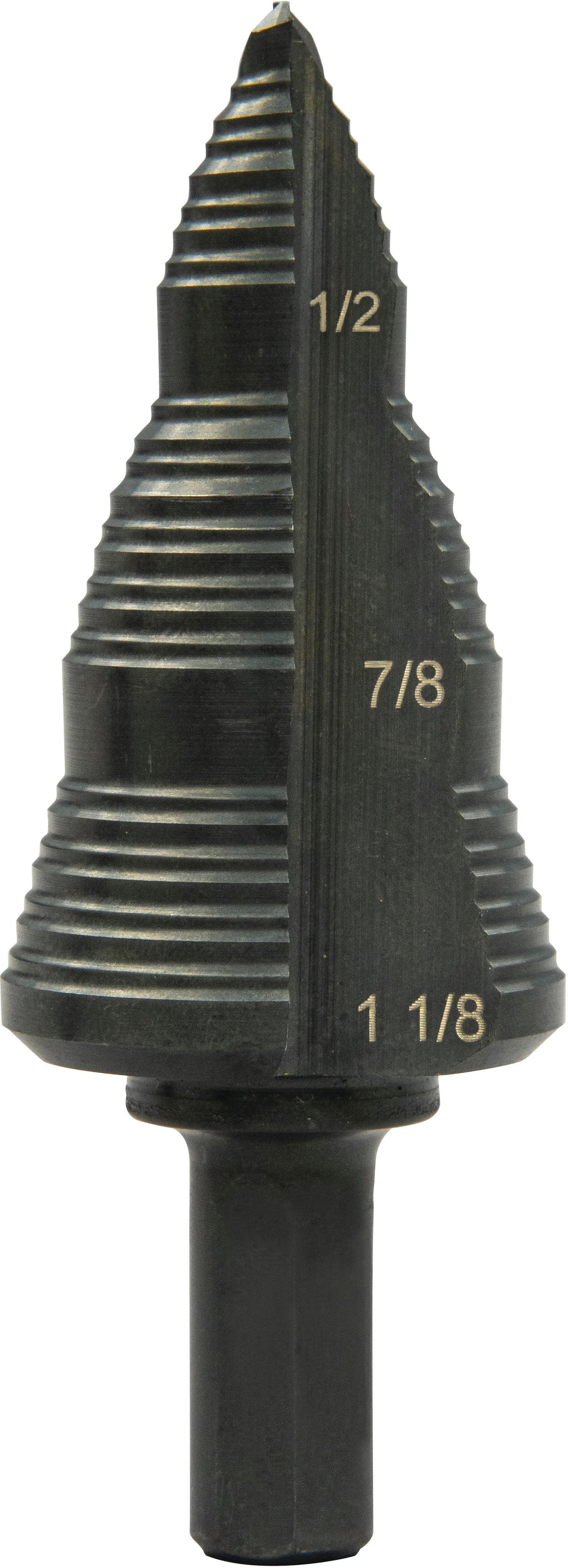 Broca escalonada de 1 1/8 pulg (N.° 9) Greenlee - Sacabocados
