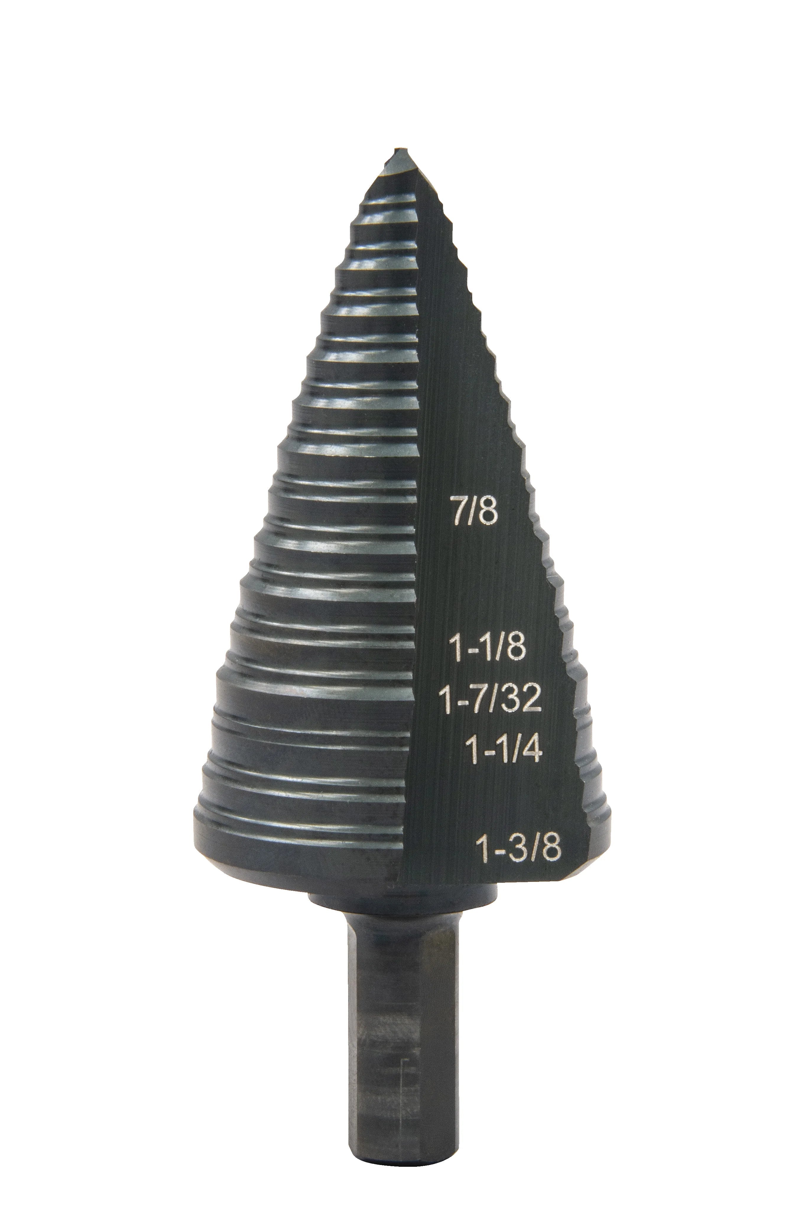 Broca escalonada de 1 3/8 pulg (N.° 12) Greenlee - Sacabocados