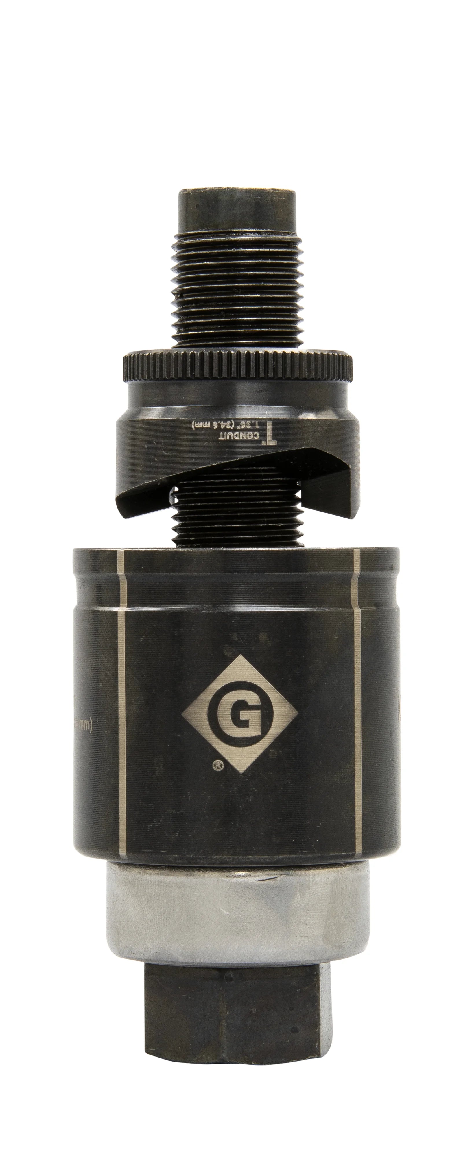 Juego de sacabocado manual Slug Buster® de tamaño de conducto 1 pulg. Greenlee - Sacabocados