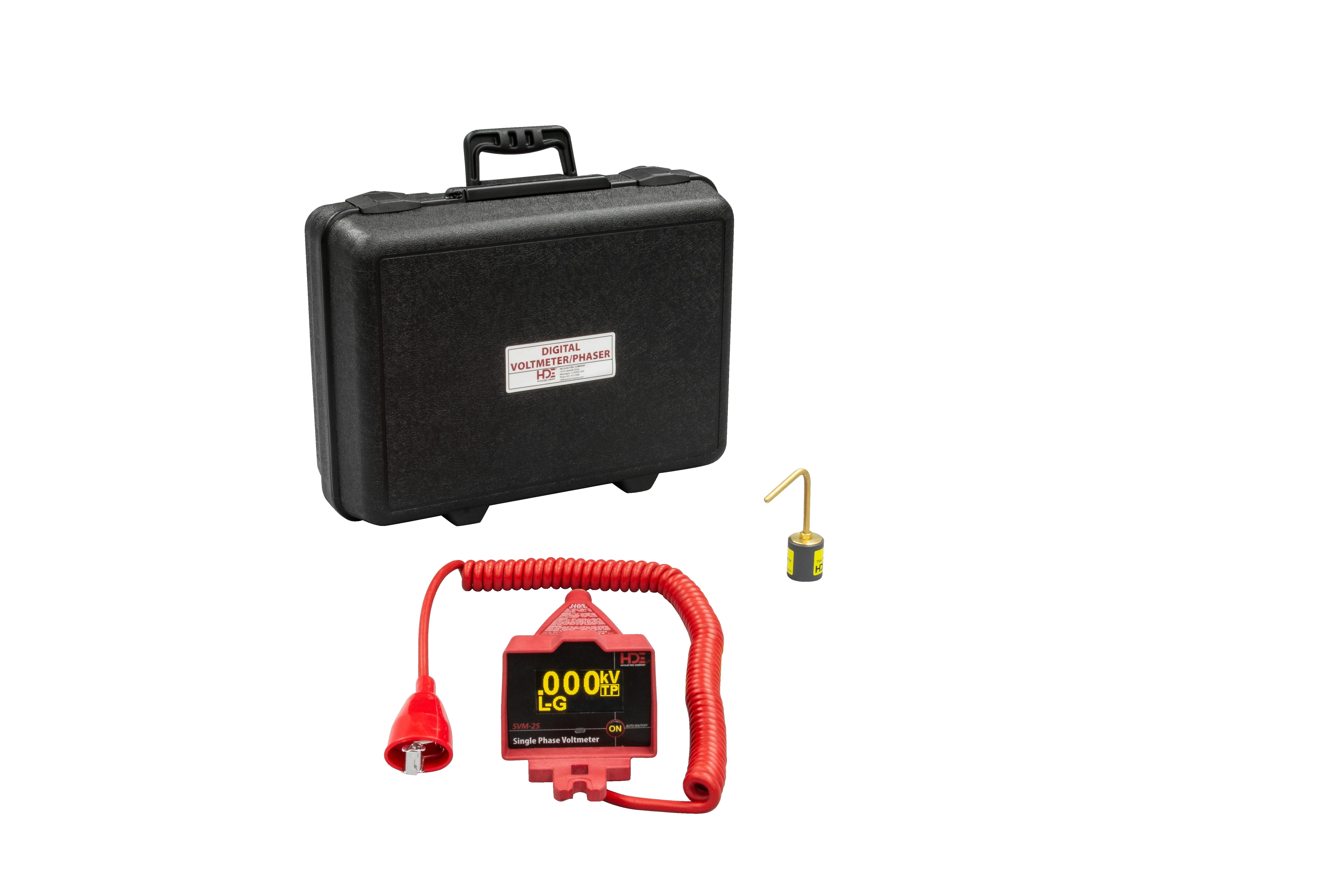 Voltímetro de barra individual 25KV BASE Greenlee - Prueba y Medición