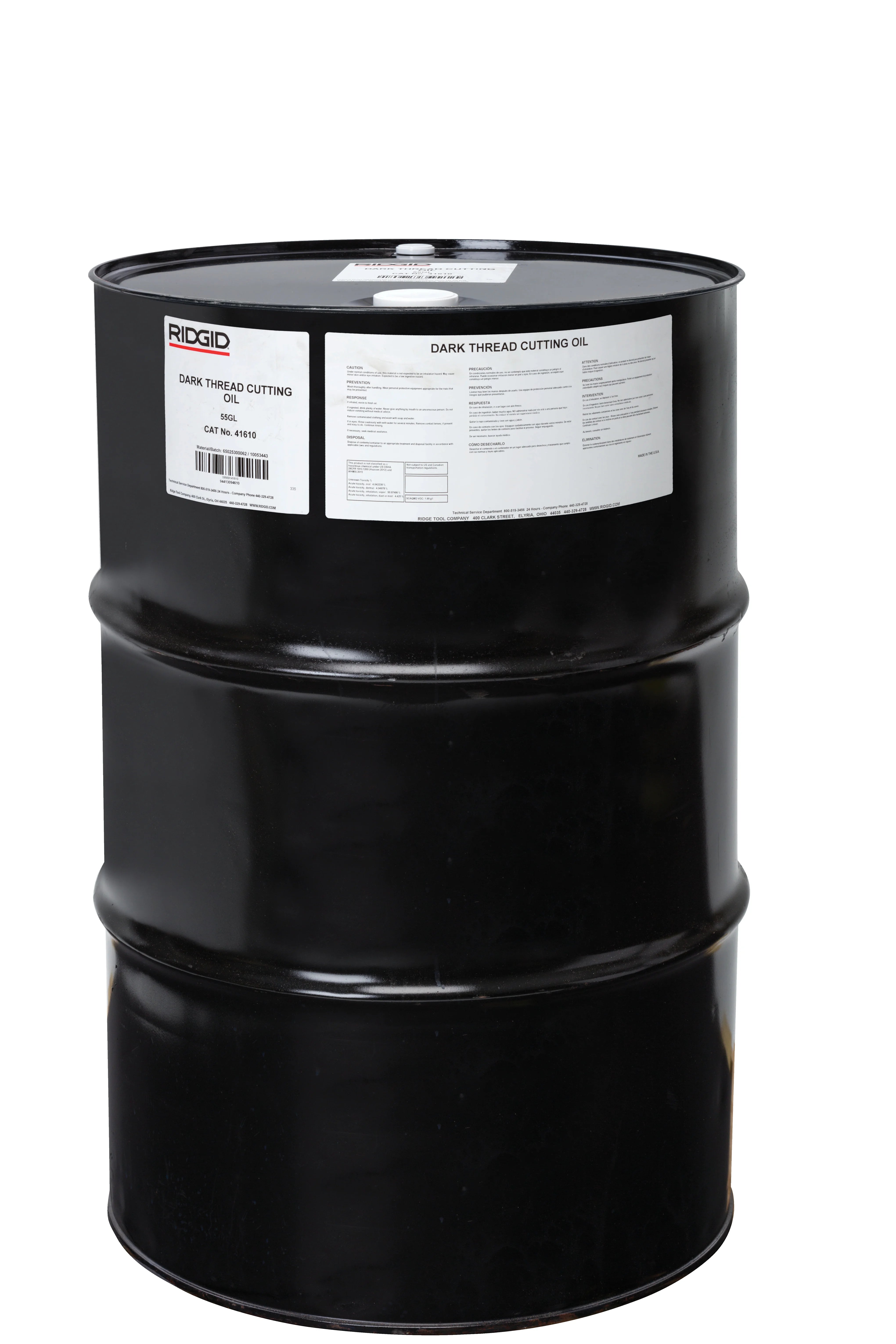 Ridgid 41610 Aceite 55 Gal
