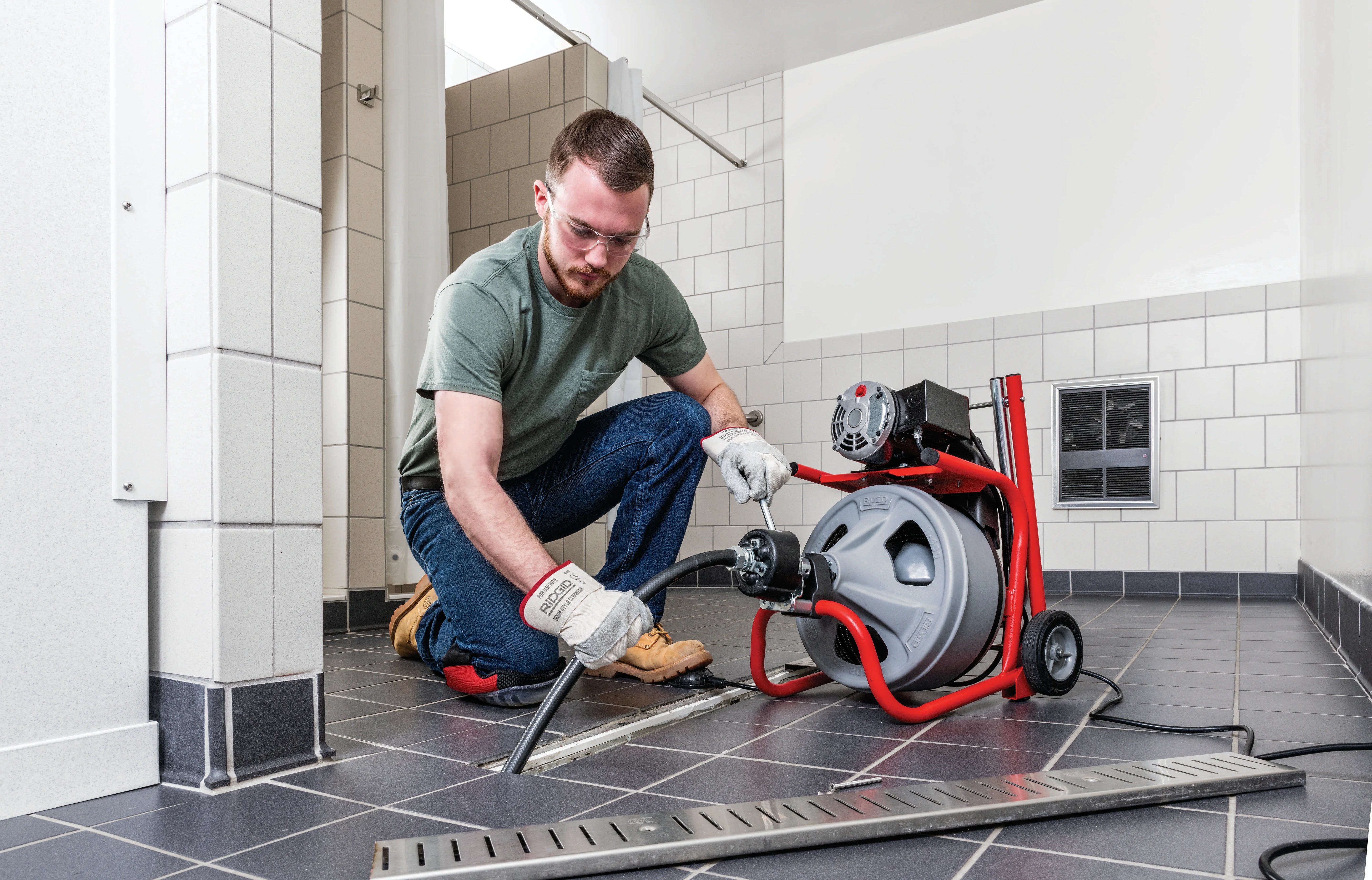 RIDGID 52363 - RIDGID K-400 Máquinas Destapacanos de Tambor 52363