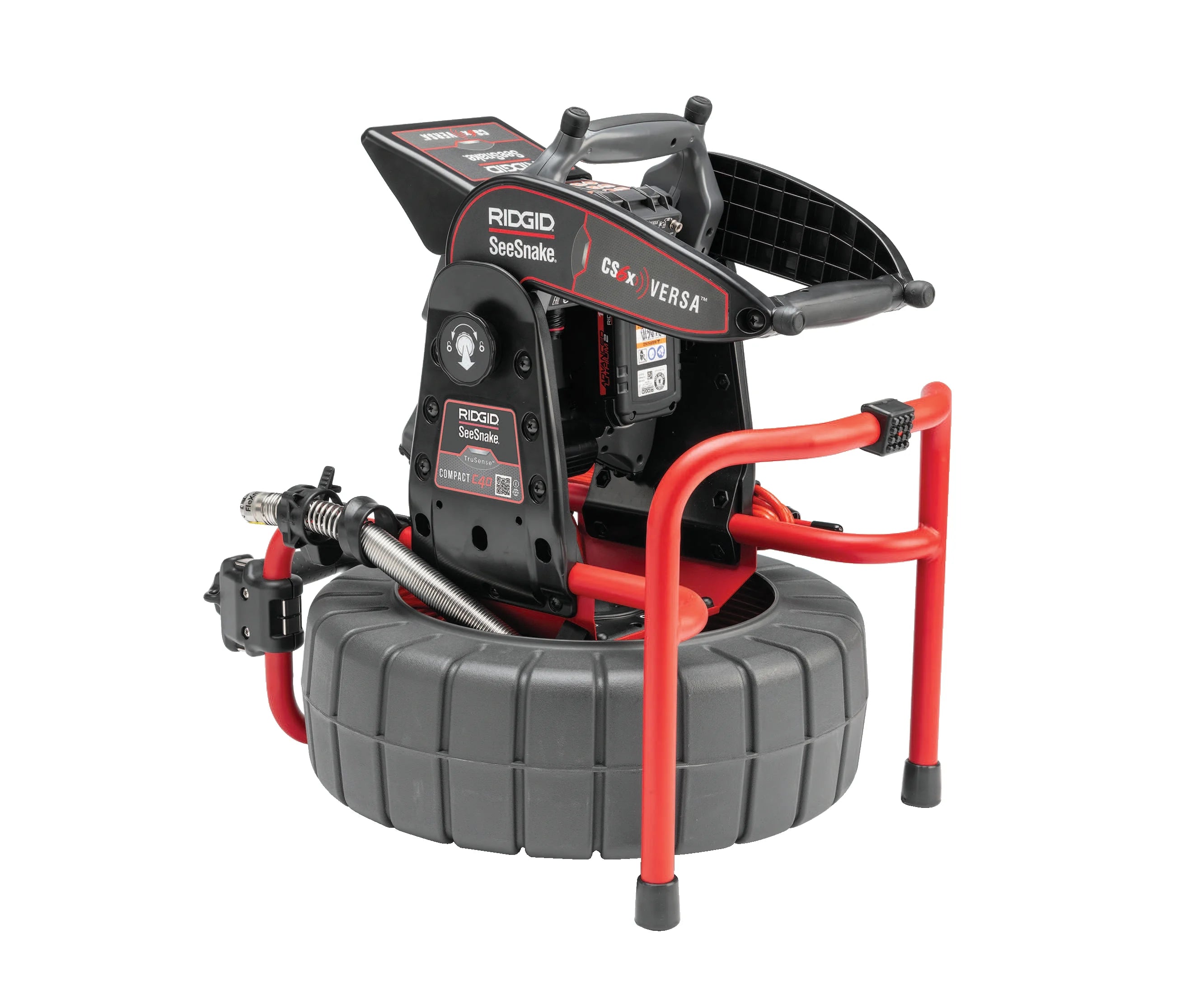 RIDGID 63828 - Sistema SeeSnake® Compact C40 Con Monitor CS6x VERSA, Batería Y Cargador