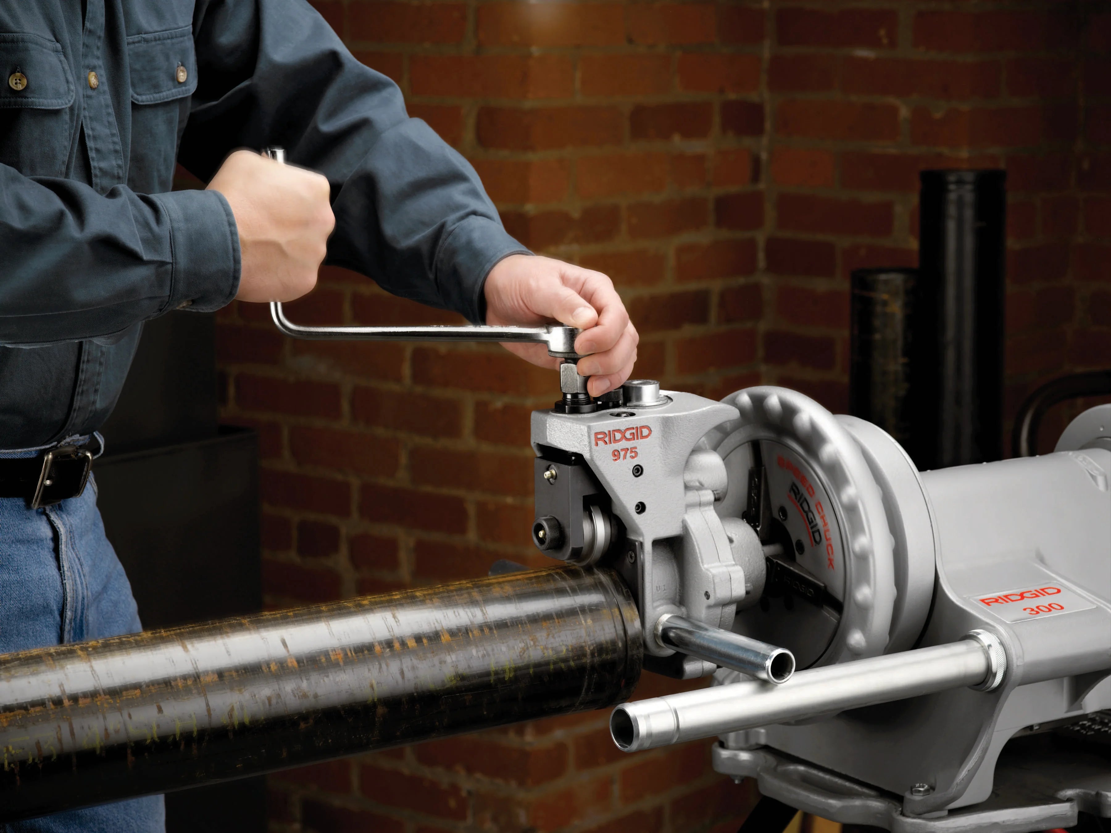 RIDGID 25638 - ROLL GROOVER 975 COMBO - Vista 5