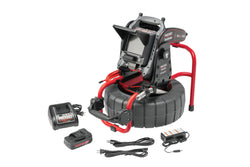 Sistema SeeSnake® Compact2 con monitor CS6x VERSA de bateríA y cargador