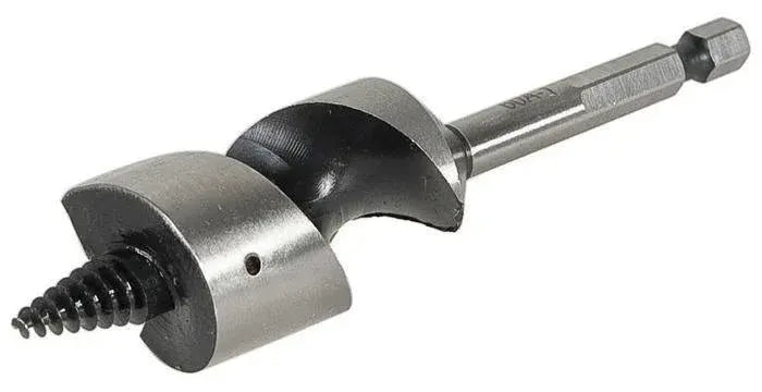 Broca de barrena de cambio rápido de 1 pulg. Greenlee - Sacabocados