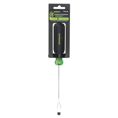 Destornillador de punta plana con vástago cuadrado de 5/16 pulg. x 6 pulg. Greenlee - Herramientas Manuales