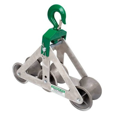 Guía de cable con triple polea Greenlee - Pasacables y Traccionadores