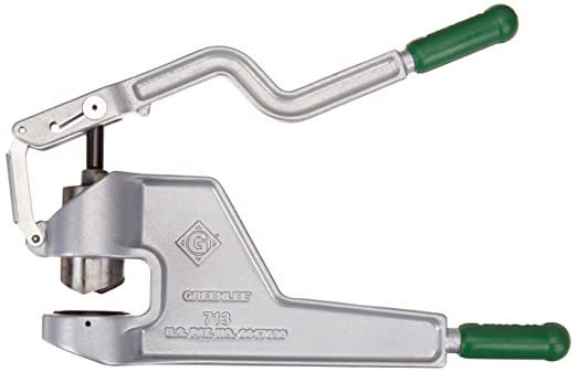 Sacabocado para birlos de plomería Greenlee - Sacabocados