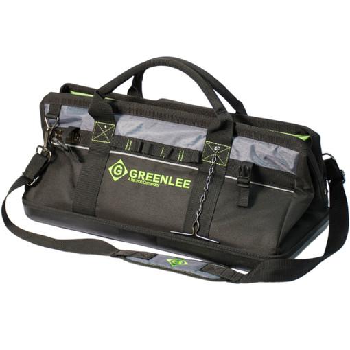 Bolso de herramientas resistente con múltiples bolsillos de 20 pulg. Greenlee - Almacenamiento