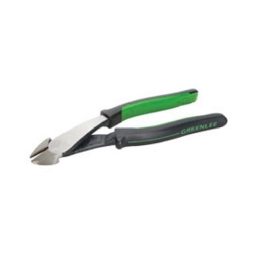 Alicate de corte diagonal de alta palanca de 8 pulg. con mango moldeado Greenlee - Herramientas Manuales