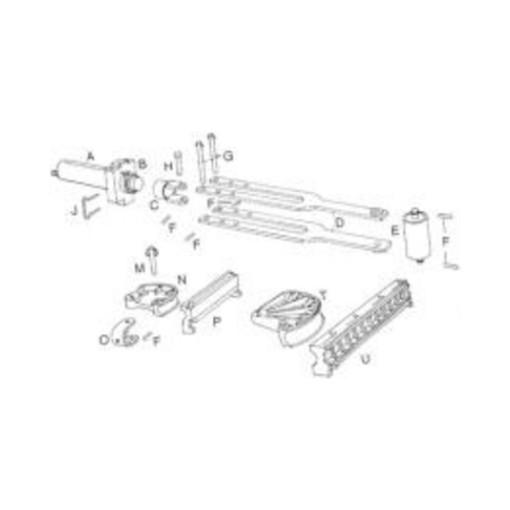 Greenlee 2-1 / 2" Barra Seguimiento