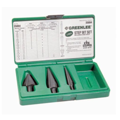 Greenlee Kit Brocas Escalonadas Kwik