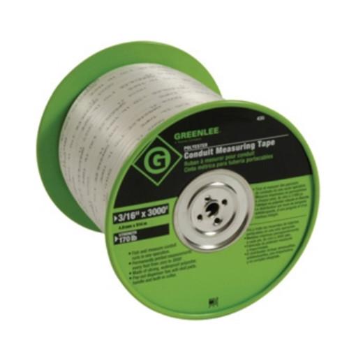 Greenlee 3000' x 3/16" Cinta Métrica