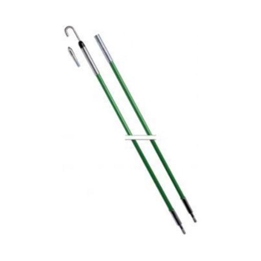 Juego de Fish Stix: 1/4 pulg. x 24 pies Greenlee - Pasacables y Traccionadores
