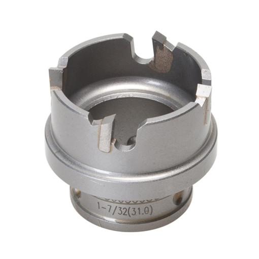 Cortador de punta de carburo para orificios de 1-7/32 pulg. de cambio rápido Greenlee - Sacabocados