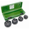 Greenlee 2" - 4" Conjunto Sacabocados Redondos Estándar para Llaves
