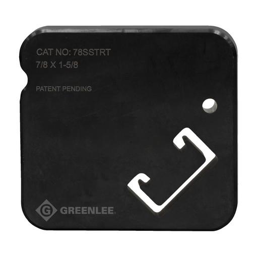 Troqueles para tirantes simples de 7/8 pulg. Greenlee - Herramientas Manuales