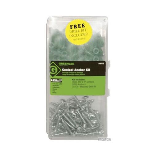 Greenlee Conjunto Anclaje Conico Plastico