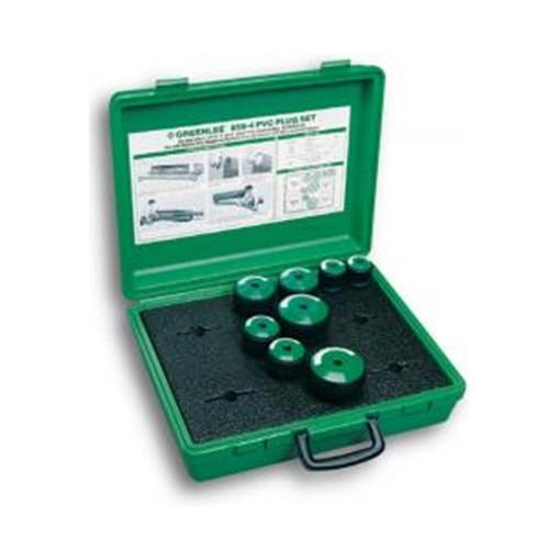 Juego de tapones de 2 a 4 pulg. para PVC (859-4) Greenlee - Curvado