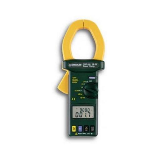 Pinza amperimétrica RMS verdadero de 2000 Amperes con factor de potencia