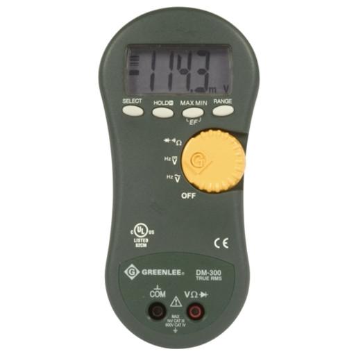 Greenlee Multimetro Calibrado Digital 300 DM