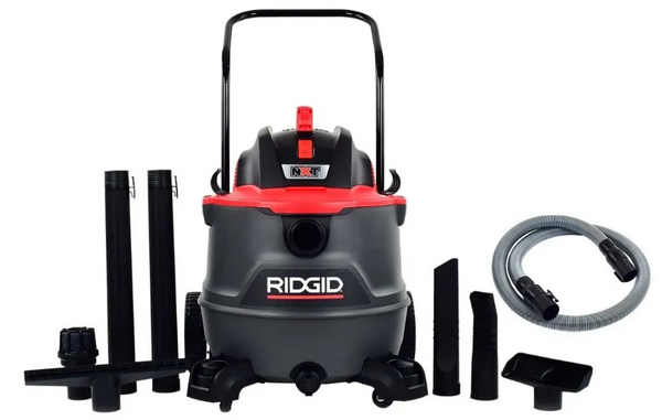 ASPIRADORA RIDGID RT1800, 16 GALONES C/CARRO | 61858