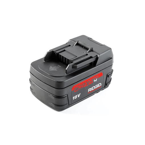 Ridgid 44698 Battery, 18V 4.0Ah Na+Lio