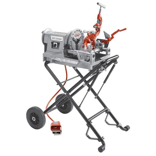Modelo 300 Compacto, Maquina Roscadora Ridgid 67182 // Con Carro de Transporte