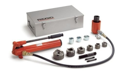 RIDGID 23477 - 1/2 pulg. - 2 pulg. Juego de Sacabocados Hidráulico 23477