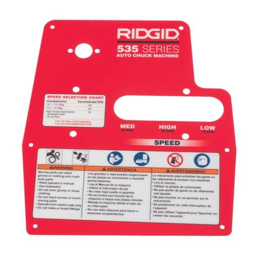 Ridgid 94207 Placa 535A